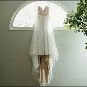 Custom Casablanca Wedding Dress Size 16